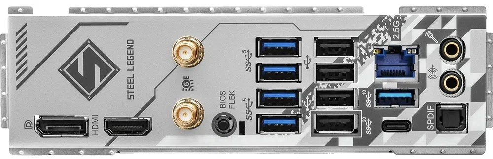Материнская плата Asrock B650 STEEL LEGEND WIFI Socket AM5 AMD B650 4xDDR5 ATX AC`97 8ch(7.1) 2.5Gg RAID+HDMI+DP