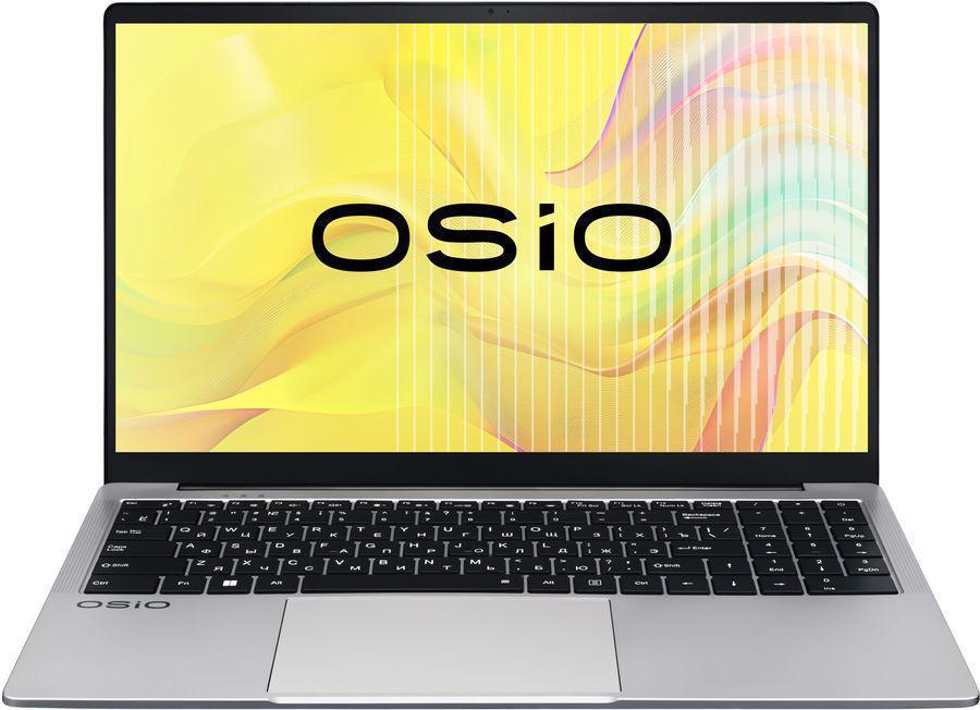 Ноутбук Osio FocusLine F150a-026 Ryzen 5 5560U 16Gb SSD512Gb AMD Radeon Graphics 15.6" IPS FHD (1920x1080) Uncom grey WiFi BT Cam 6000mAh