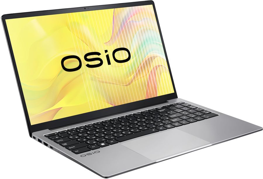 Ноутбук Osio FocusLine F150a-026 Ryzen 5 5560U 16Gb SSD512Gb AMD Radeon Graphics 15.6" IPS FHD (1920x1080) Uncom grey WiFi BT Cam 6000mAh