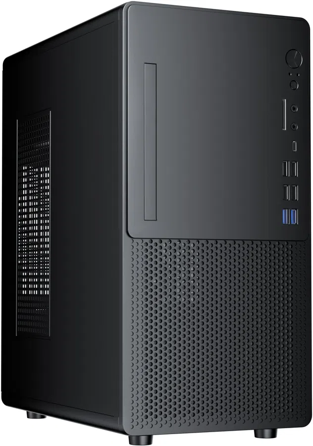 Корпус Accord ACC-U02B OFFICE черный без БП mATX 2xUSB2.0 2xUSB3.0 2xUSB3.1 audio