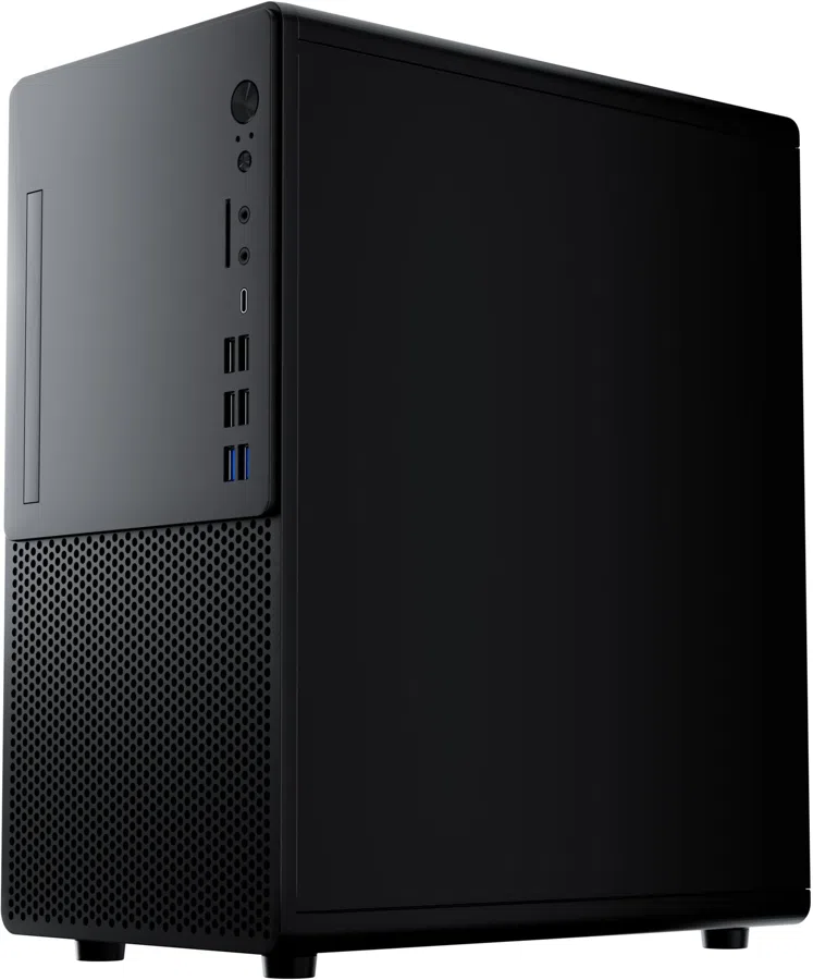 Корпус Accord ACC-U02B OFFICE черный без БП mATX 2xUSB2.0 2xUSB3.0 2xUSB3.1 audio