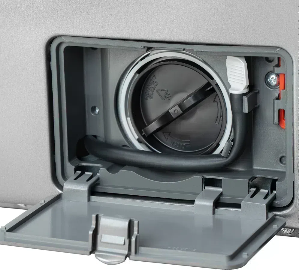 Стиральная машина Бирюса WM-SM510/08 M класс: A+++ загр.фронтальная макс.:5кг темно-серый инвертор