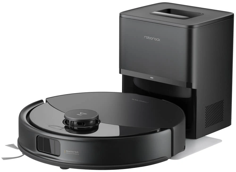 Пылесос-робот Roborock Q8 Max Pro Plus 45Вт черный (в компл.:1мешок)