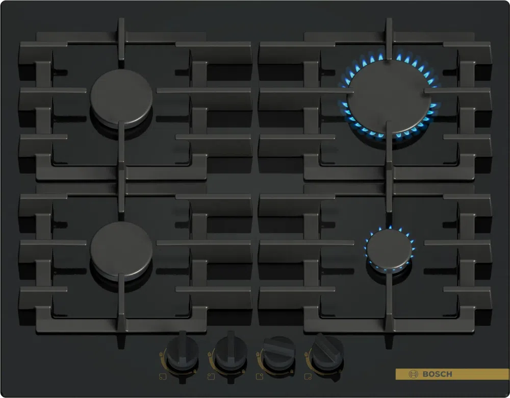 Газовая варочная поверхность Bosch Serie 6 PPP6B6J40R черный