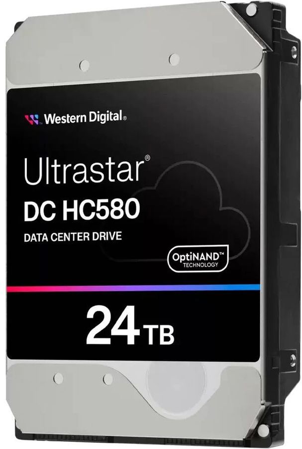 Жесткий диск WD SATA-III 24TB 0F65101/0F62821/0F62819 WUH722424ALE604 Server Ultrastar DC HC580 (7200rpm) 512Mb 3.5"