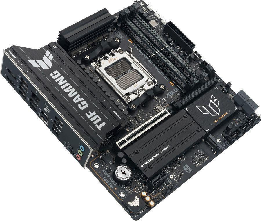 Материнская плата Asus TUF GAMING B850M-PLUS II Socket AM5 AMD B850 4xDDR5 mATX AC`97 8ch(7.1) 2.5Gg RAID+HDMI+DP