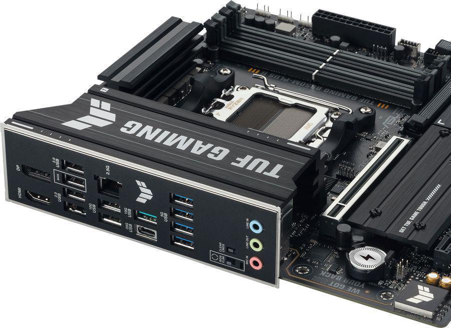 Материнская плата Asus TUF GAMING B850M-PLUS II Socket AM5 AMD B850 4xDDR5 mATX AC`97 8ch(7.1) 2.5Gg RAID+HDMI+DP