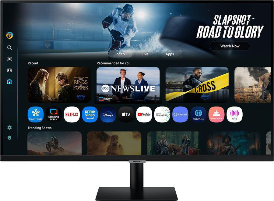 Монитор Samsung 32" S32FM702UIXCI черный VA LED 16:9 HDMI M/M матовая 3000:1 300cd 178гр/178гр 3840x2160 60Hz 4K USB 6.5кг