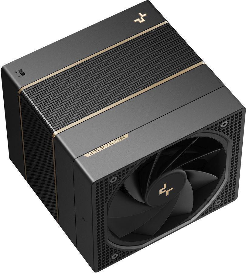 Устройство охлаждения(кулер) Deepcool ASSASSIN VC Elite Soc-AM5/AM4/1200/2066/1700/1851 черный 4-pin 22.6-29.3dB Al+Cu 300W 1772gr Ret (R-ASN4-BKNVNN-GJD)