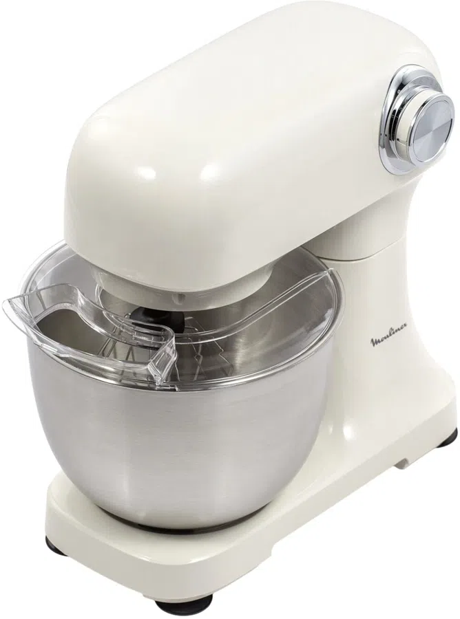 Миксер стационарный Moulinex Bake Easy QA140AF1 600Вт кремовый