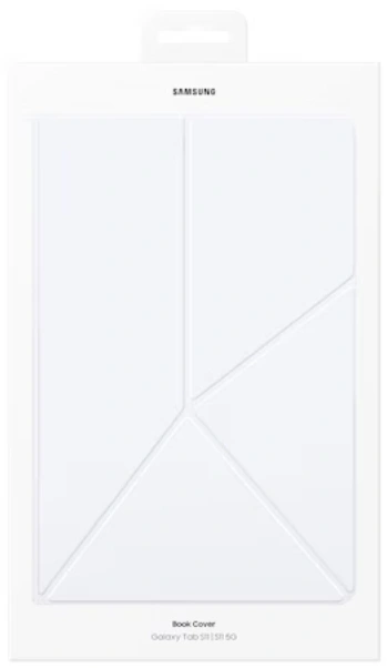 Чехол Samsung для Samsung Galaxy Tab S11 Book Cover поликарбонат/полиуретан белый (EF-BX730PWEGRU)