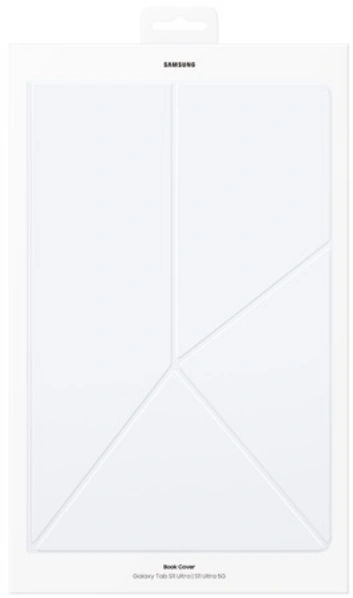 Чехол Samsung для Samsung Galaxy Tab S11 Ultra Book Cover поликарбонат/полиуретан белый (EF-BX930PWEGRU)