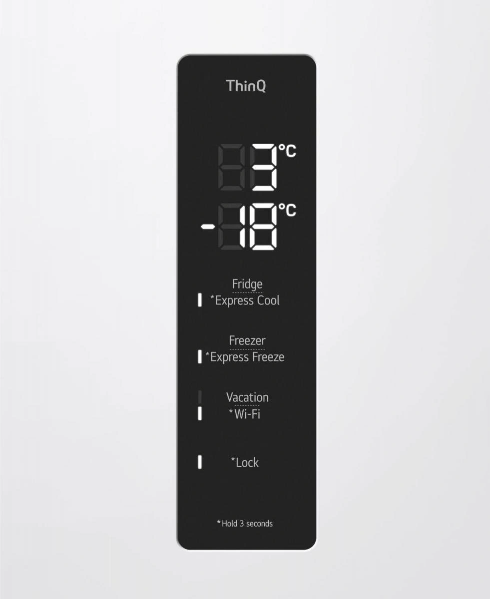 Холодильник LG GC-B459AQQW 2-хкамерн. белый инвертер