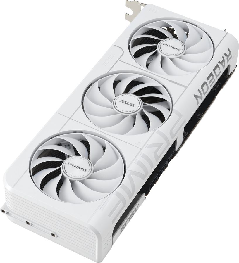 Видеокарта Asus PCI-E 5.0 PRIME-RX9070XT-O16GWHITE AMD Radeon RX 9070XT 16Gb 256bit GDDR6 2460/20000 HDMIx1 DPx3 HDCP Ret