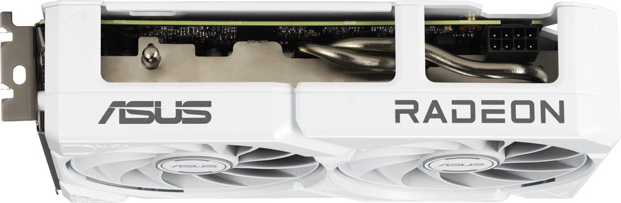 Видеокарта Asus PCI-E 5.0 DUAL-RX9060XT-16G-WHITE AMD Radeon RX 9060XT 16Gb 128bit GDDR6 2620/20000 HDMIx1 DPx2 HDCP Ret