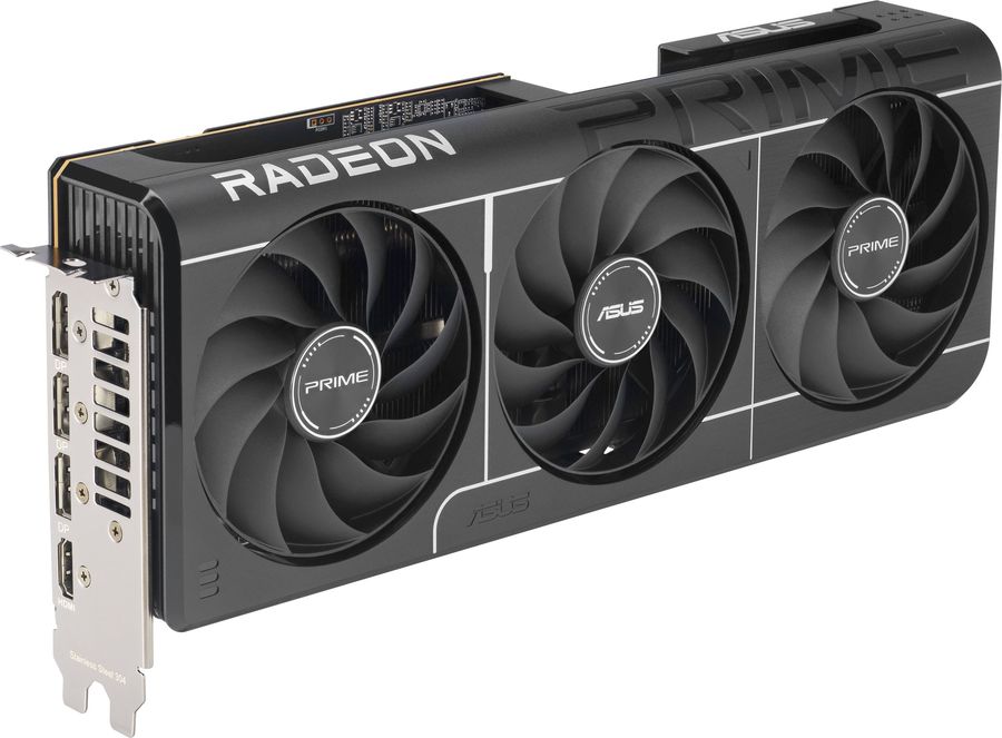 Видеокарта Asus PCI-E 5.0 PRIME-RX9070-O16G-EVO AMD Radeon RX 9070 16Gb 256bit GDDR6 2120/20000 HDMIx1 DPx3 HDCP Ret