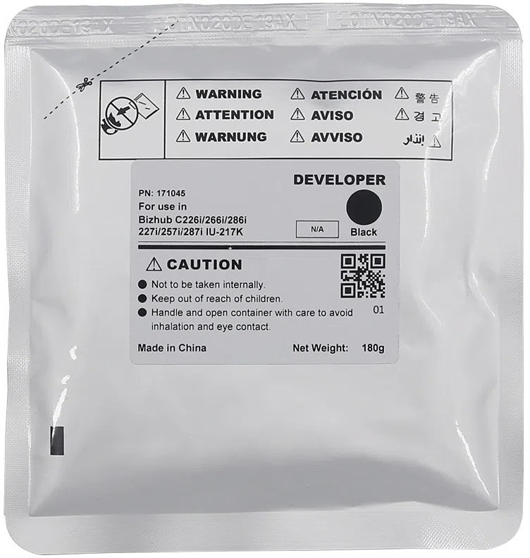 Девелопер Cet CET171045 (новая совместимая) для Konica-Minolta Bizhub C227i/C257i/C287i 600000стр.