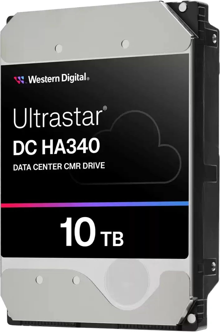 Жесткий диск WD SATA-III 10TB 0B47062 WUS721210BLE6L4 Ultrastar DC HA340 512E (7200rpm) 512Mb 3.5"