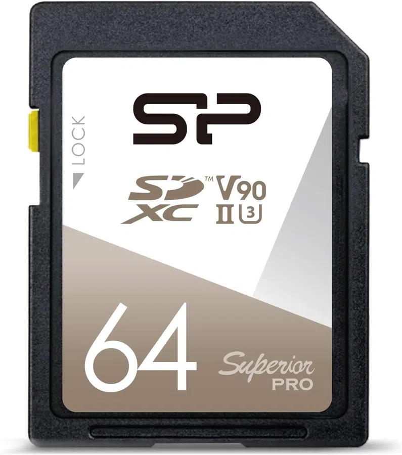 Флеш карта SDXC 64GB Silicon Power SP064GBSDXJA2V10 Superior Pro V90 w/o adapter