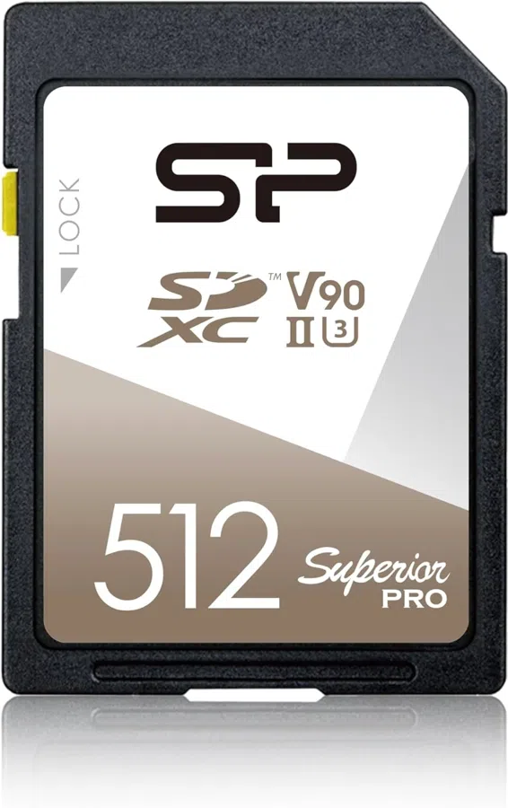Флеш карта SDXC 512GB Silicon Power SP512GBSDXJA2V10 Superior Pro V90 w/o adapter