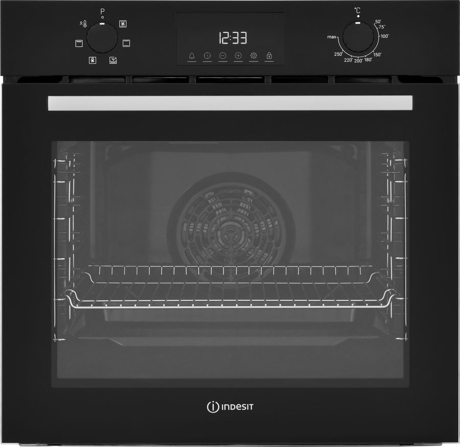 Духовой шкаф Электрический Indesit IFE 3644 J BL черный