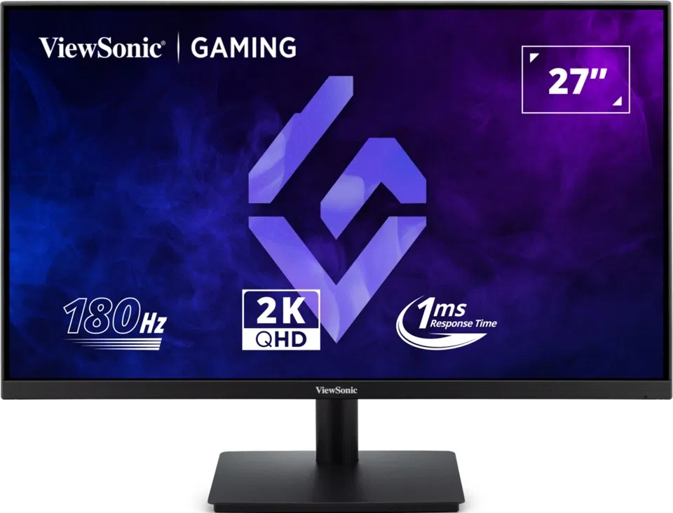 Монитор ViewSonic 27" VX27G1-2K черный IPS LED 16:9 HDMI матовая 300cd 178гр/178гр 2560x1440 180Hz G-Sync DP QHD 3.6кг