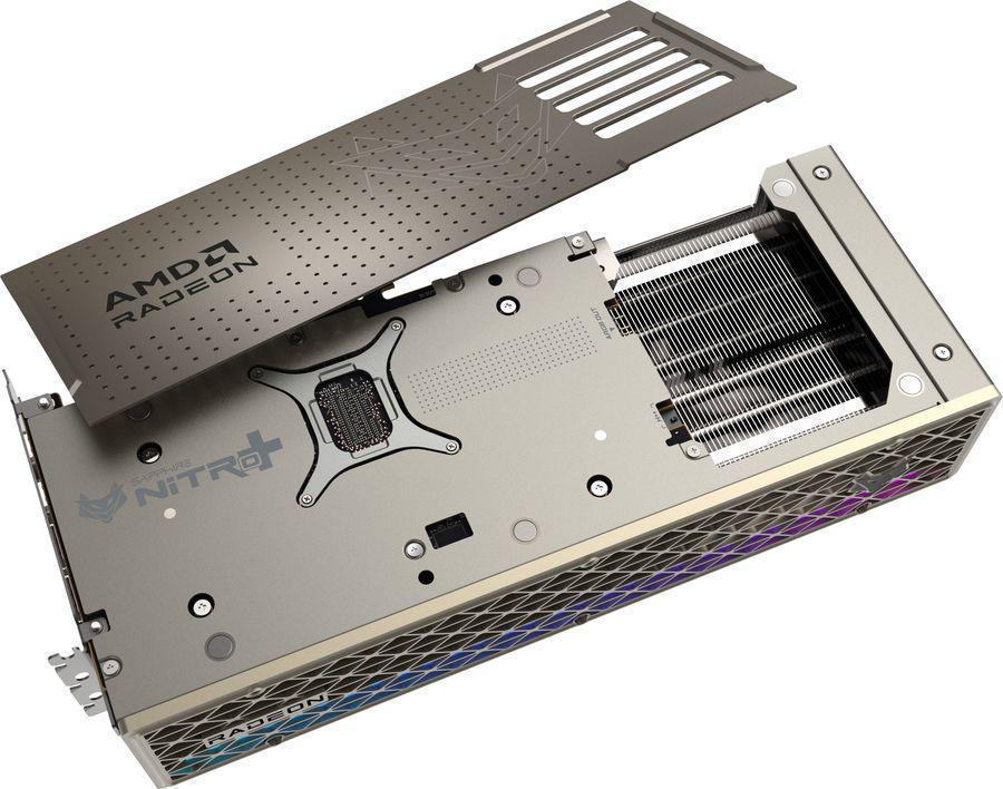 Видеокарта Sapphire PCI-E 5.0 11349-01-20G NITRO+AMD RADEON RX 9070 OC AMD Radeon RX 9070 16Gb 256bit GDDR6 2210/20000 HDMIx2 DPx2 HDCP Ret