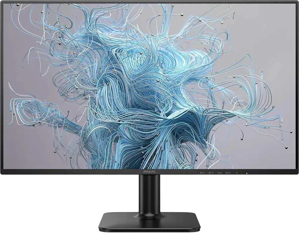 Монитор Philips 23.8" 24E2N1110 черный IPS LED 16:9 HDMI матовая 1500:1 300cd 178гр/178гр 1920x1080 120Hz VGA FHD 2.44кг