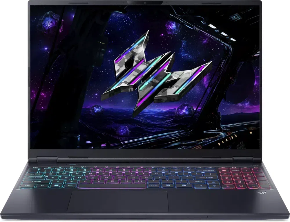 Ноутбук Acer Predator Helios Neo 16S AI PHN16S-71-72PG Core Ultra 7 255HX 32Gb SSD1Tb NVIDIA GeForce RTX 5070 8Gb 16" OLED WQXGA (2560x1600) без ОС black WiFi BT Cam (NH.QZFCD.001)