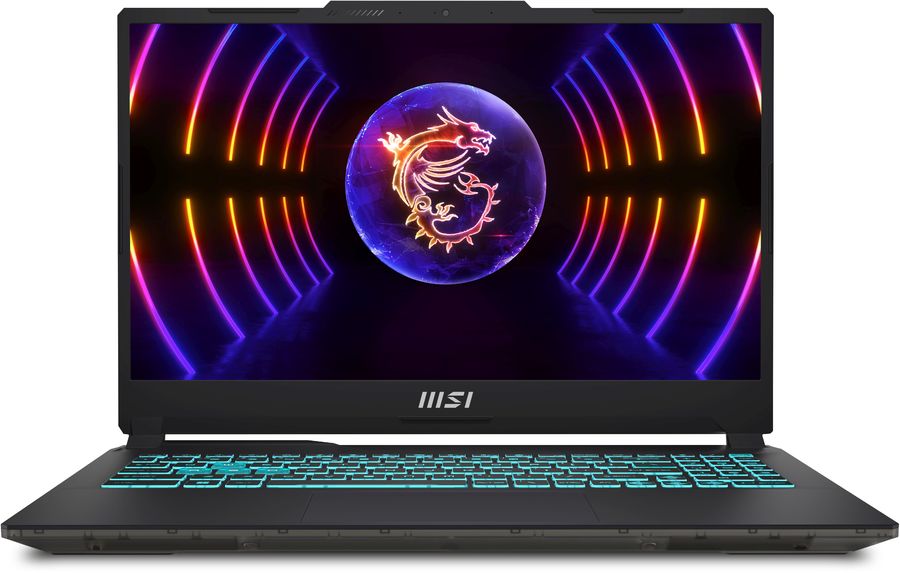 Ноутбук MSI Cyborg 15 B13WFKG-694XRU Core i5 13420H 16Gb SSD1Tb NVIDIA GeForce RTX 5060 8Gb 15.6" IPS FHD (1920x1080) FreeDOS black WiFi BT Cam (9S7-15Q342-694)
