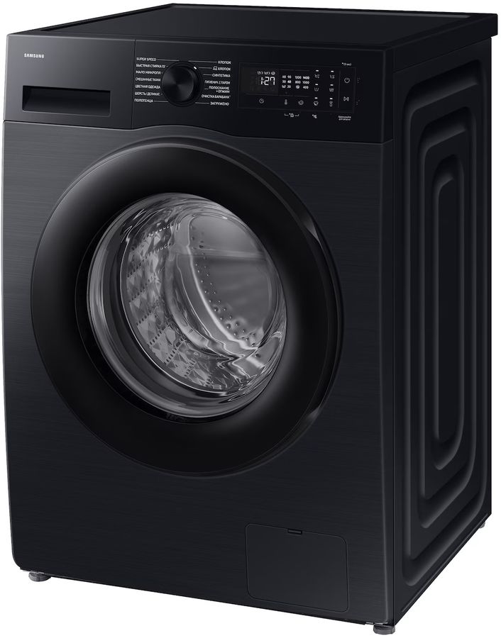 Стиральная машина Samsung WW90DG5U34ABLP класс: A загр.фронтальная макс.:9кг черный инвертор