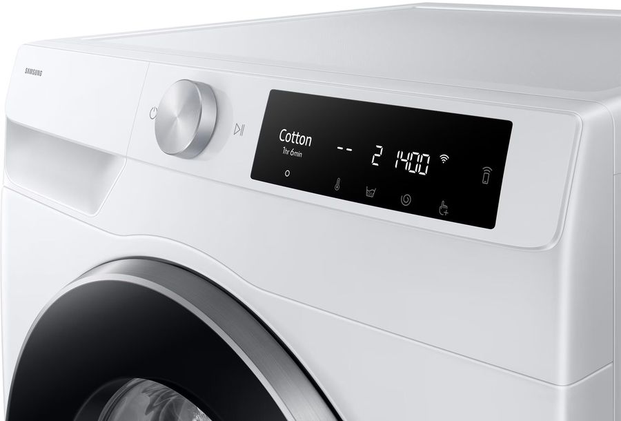 Стиральная машина Samsung WW90DG6U34LELP класс: A+++ загр.фронтальная макс.:9кг белый