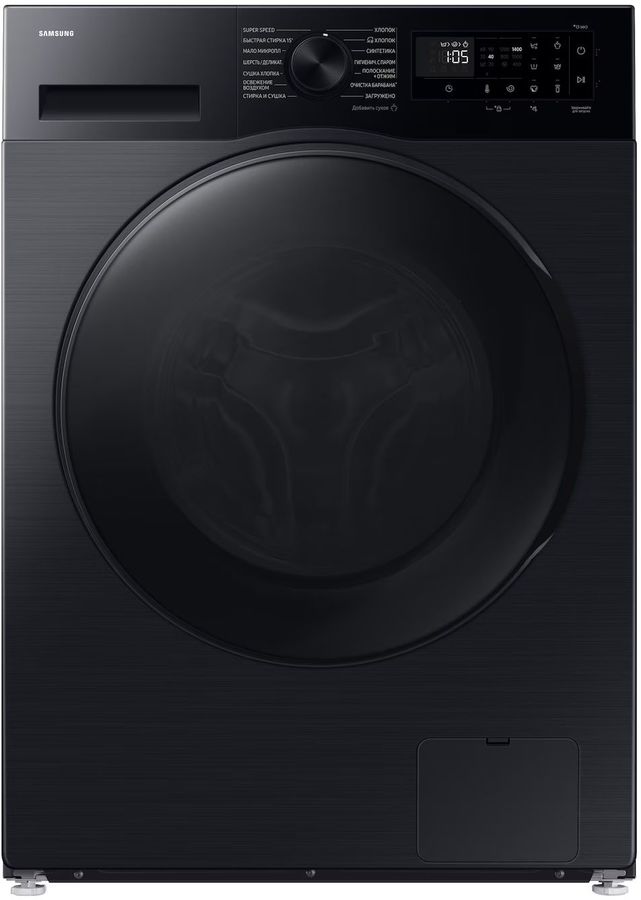Стиральная машина Samsung WD90DG5G34BBLP класс: A загр.фронтальная макс.:9кг (с сушкой) черный инвертор