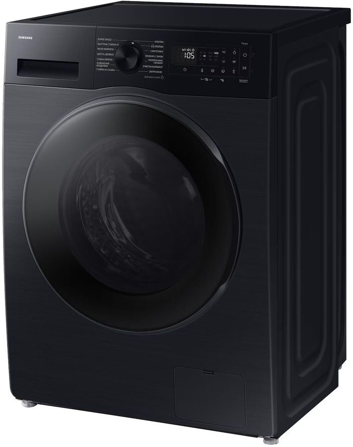 Стиральная машина Samsung WD90DG5G34BBLP класс: A загр.фронтальная макс.:9кг (с сушкой) черный инвертор