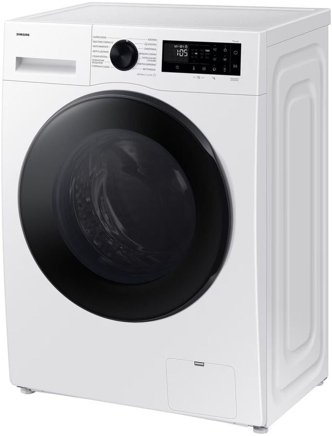 Стиральная машина Samsung WD90DG5G34BELP класс: A загр.фронтальная макс.:9кг (с сушкой) белый инвертор