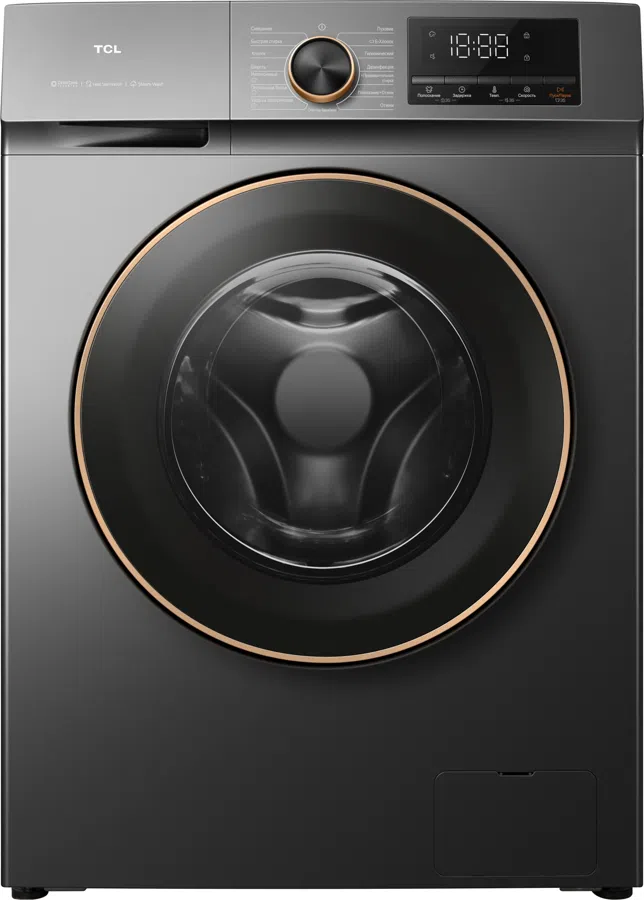Стиральная машина TCL TWRP-1108W12G2 класс: A+++ загр.фронтальная макс.:8кг серый инвертор