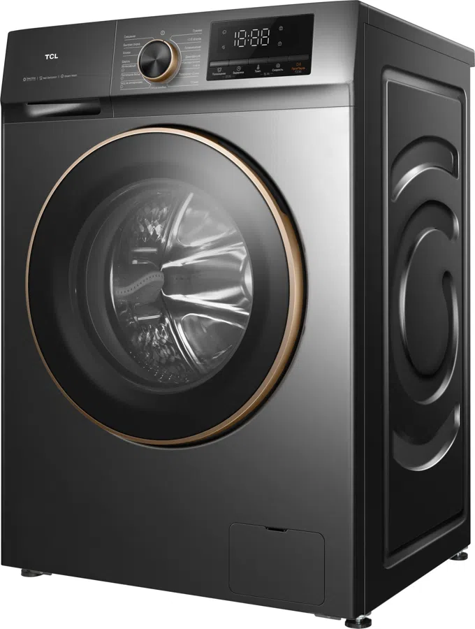 Стиральная машина TCL TWRP-1108W12G2 класс: A+++ загр.фронтальная макс.:8кг серый инвертор