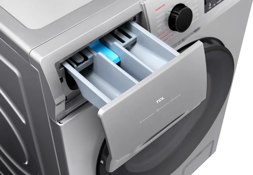 Стиральная машина TCL W-SF606G класс: A+++ загр.фронтальная макс.:6кг серый инвертор
