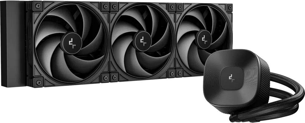 Система водяного охлаждения Deepcool LE360 V2 Zero Soc-AM5/AM4/1200/1700/1851 черный 4-pin 19-31.6dB Al 250W 1554gr Ret (R-LE360ZERO-BKLNMD-G-1)