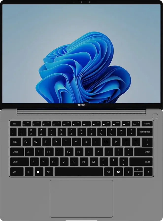 Ноутбук Tecno MegaBook T14RA Air Core i5 1334U 16Gb SSD512Gb Intel Iris Xe graphics 14" IPS WUXGA (1920x1200) Windows 11 Home grey WiFi BT Cam 4830mAh (71003300537)