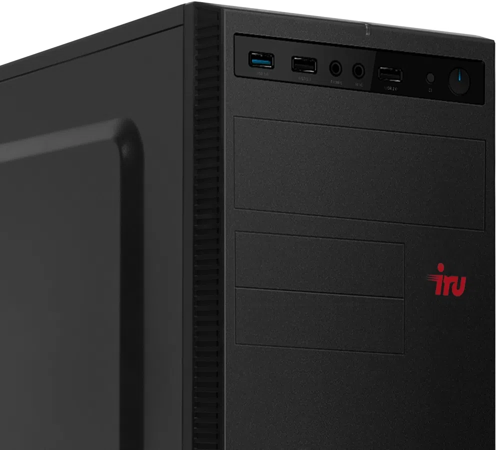 ПК IRU Planio 320A5SE MT Ryzen 5 3400G (3.7) 16Gb SSD256Gb RX Vega 11 FreeDOS GbitEth 400W черный (RUS) (2136647)