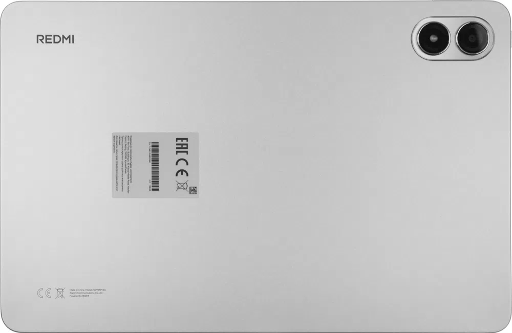 Планшет Xiaomi Redmi Pad 2 Pro P83 7s Gen 4 (2.7) 8C RAM6Gb ROM128Gb 12.1" IPS 2560x1600 Android 15 серебристый 8Mpix 8Mpix BT WiFi microSD 2Tb 12000mAh 1993.2hrs