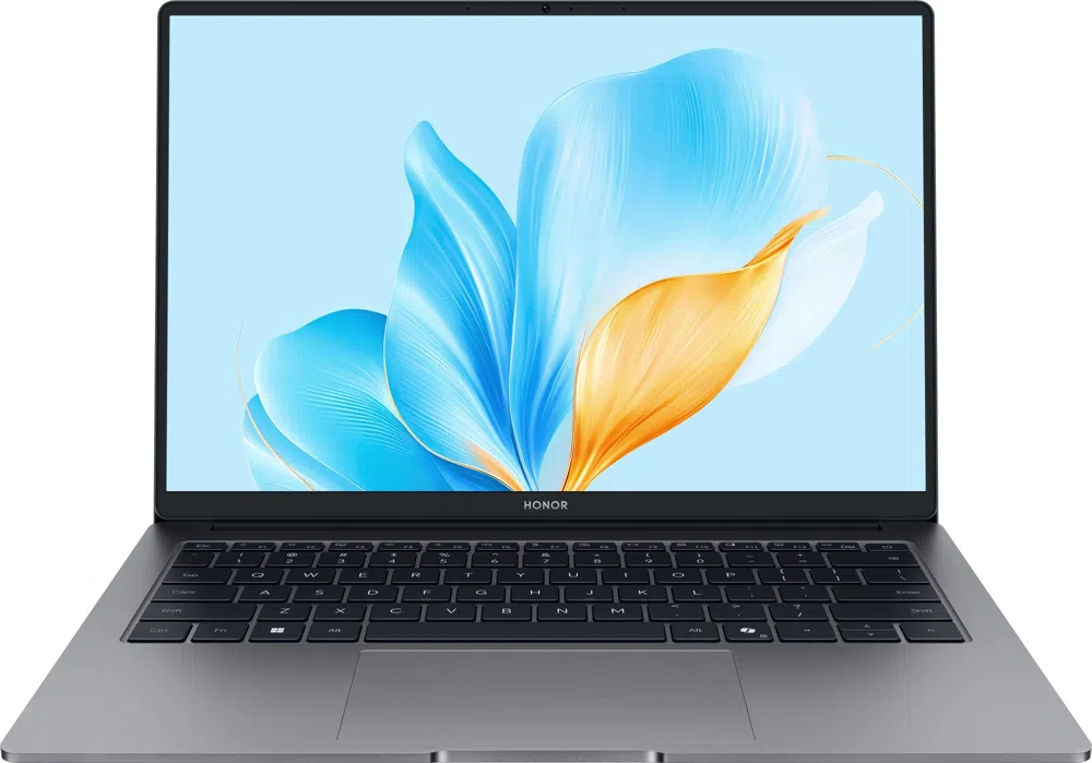 Ноутбук Honor MagicBook X14 FRG-X Core i5 13420H 16Gb SSD1Tb Intel UHD Graphics 14" IPS FHD+ (1920x1200) Windows 11 Home grey WiFi BT Cam (5301ALWJ)