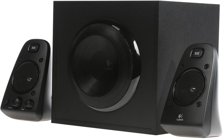 Колонки Logitech Z623 2.1 черный 200Вт