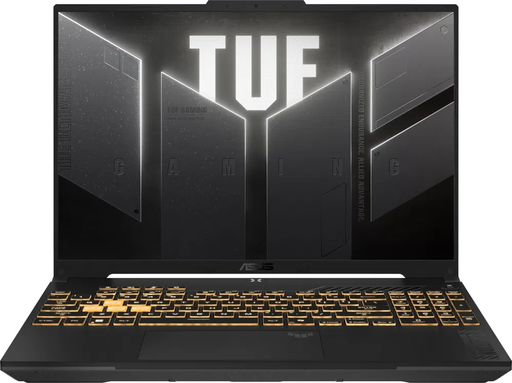 Ноутбук Asus TUF Gaming F16 FX607VJB-RL103 Core 5 210H 16Gb SSD512Gb NVIDIA GeForce RTX 3050 6Gb 16" IPS WUXGA (1920x1200) без ОС grey WiFi BT Cam (90NR0MZ6-M005K0)