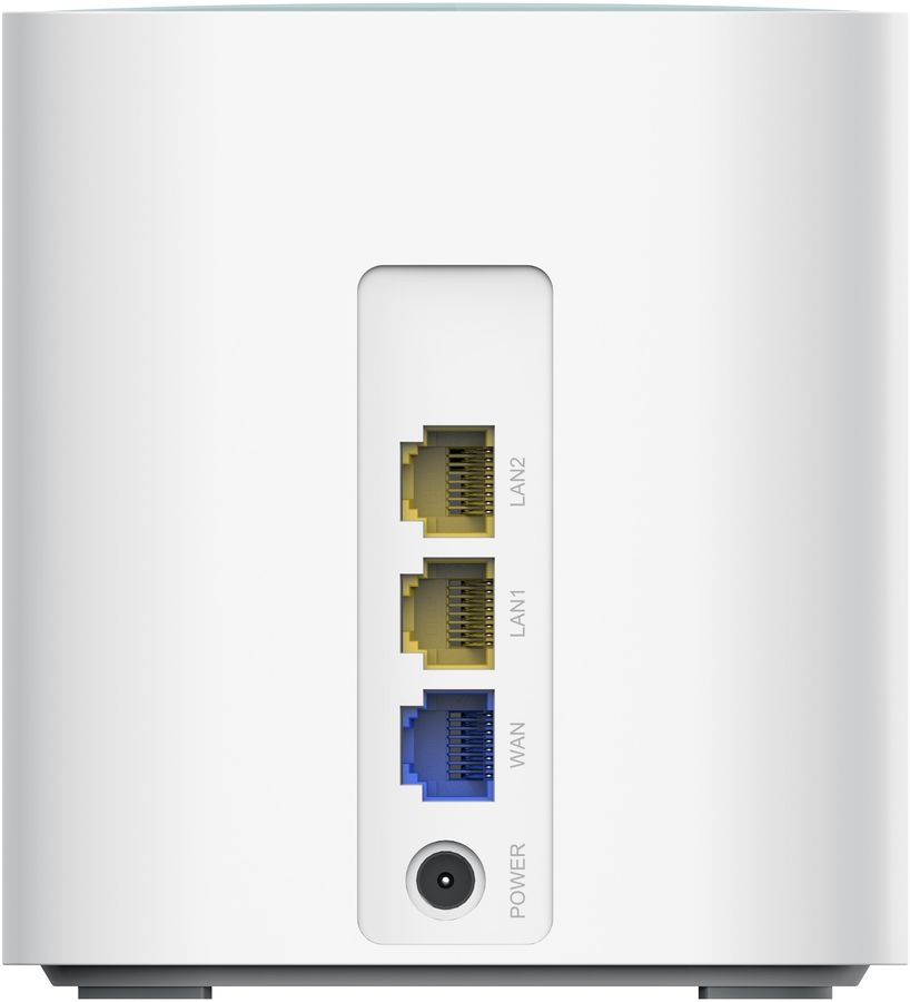 Бесшовный Mesh роутер Netis Neme X30S (NEME X30S (2 PACK)) AX3000 10/100/1000BASE-TX белый (упак.:2шт)