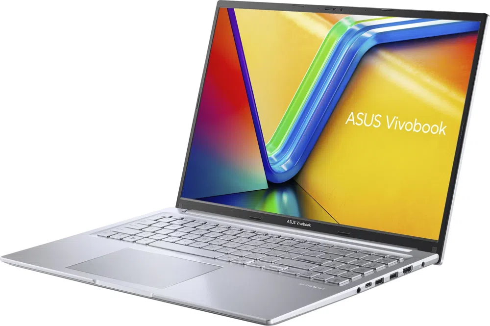Ноутбук Asus VivoBook 16 M1605NAQ-MB123 Ryzen 5 150 16Gb SSD512Gb AMD Radeon 660M 16" IPS WUXGA (1920x1200) без ОС silver WiFi BT Cam (90NB1832-M00570)