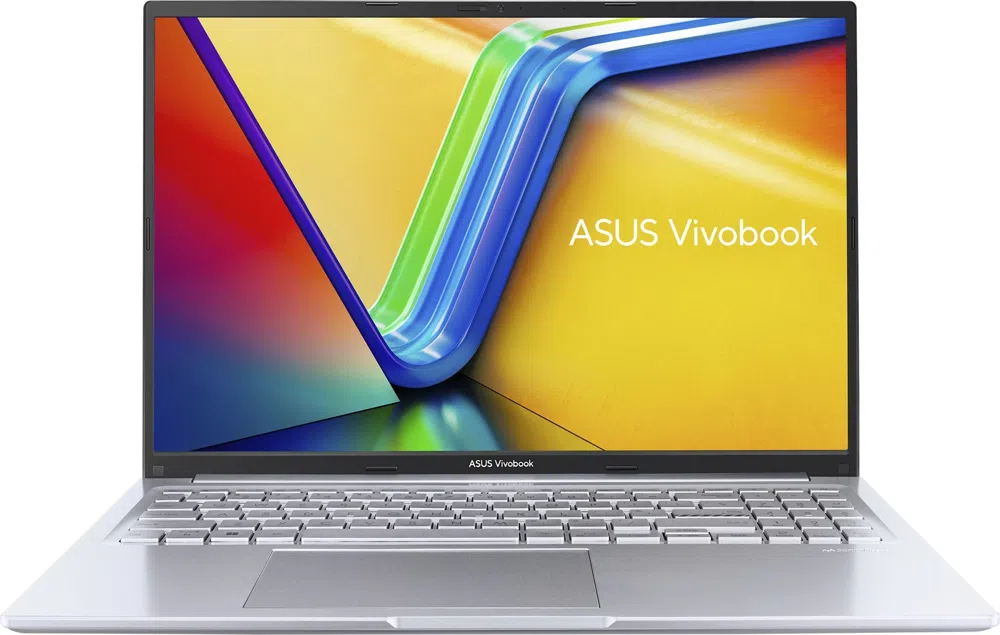 Ноутбук Asus VivoBook 16 M1605NAQ-MB131 Ryzen 7 170 16Gb SSD1Tb AMD Radeon 680M 16" IPS WUXGA (1920x1200) без ОС silver WiFi BT Cam (90NB1832-M005F0)