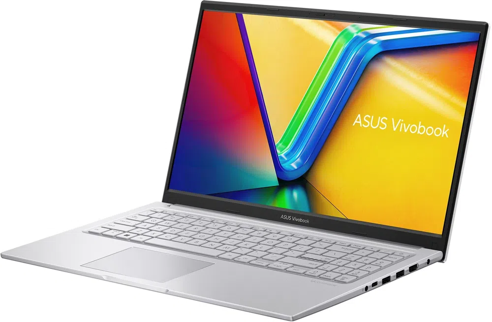 Ноутбук Asus Vivobook 15 X1504VA-BQ4056 Core 5 120U 16Gb SSD512Gb Intel Graphics 15.6" IPS FHD (1920x1080) без ОС silver WiFi BT Cam (90NB13Y2-M02FT0)