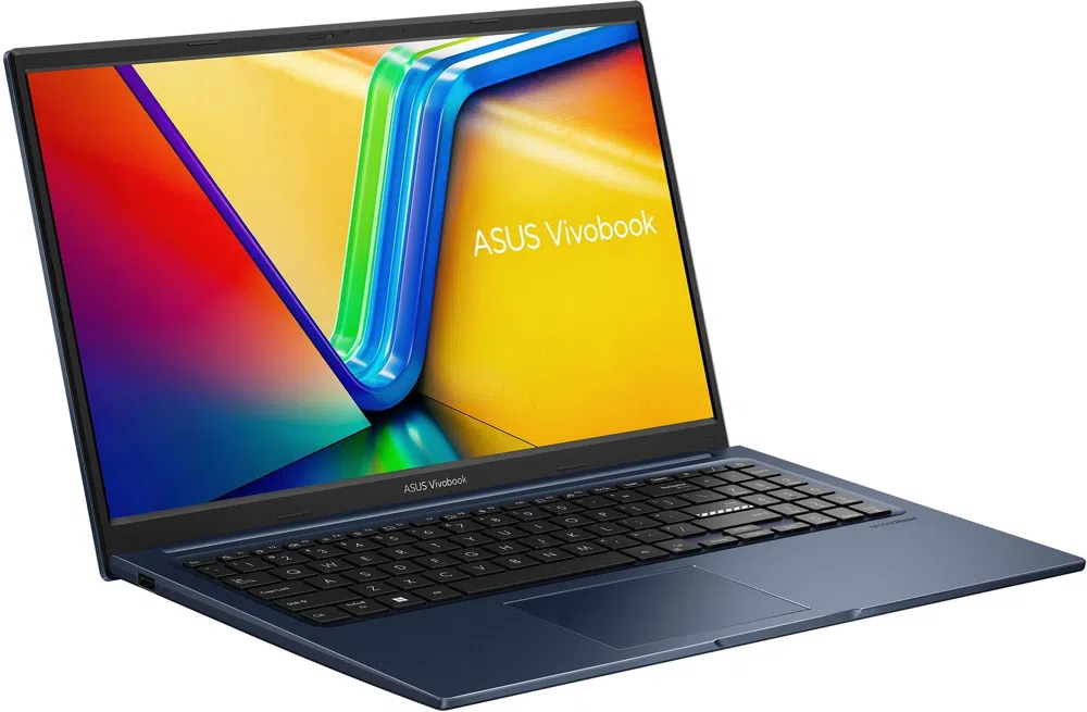 Ноутбук Asus Vivobook 15 X1504VA-BQ4163 Core 7 150U 16Gb SSD512Gb Intel Graphics 15.6" IPS FHD (1920x1080) без ОС blue WiFi BT Cam (90NB13Y1-M02H00)